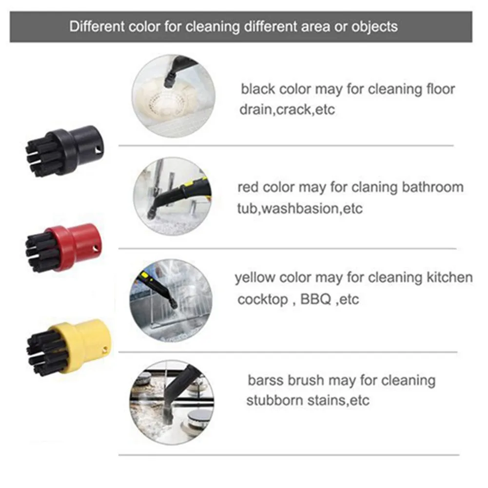Window Nozzle Round Brush Replacement Kit For Karcher Steam Cleaner 2.863-025.0 Parts Household Cleaning Tool Kit
Window Nozzle Round Brush Replacement Kit For Karcher Steam Cleaner 2.863-025.0 Parts Household Cleaning Tool Kit