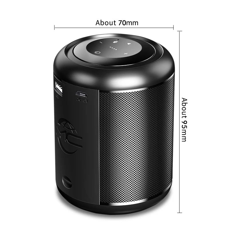 Портативный Bluetooth-динамик MC V8 беспроводной 3D стерео водонепроницаемый 20 часов