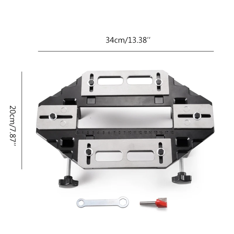 Wooden Door Hinge Hole Woodworking Installation Lock Fixed Drilling Artifact Opener Hinge Positioning Slotting Machine R7UB 
Wooden Door Hinge Hole Woodworking Installation Lock Fixed Drilling Artifact Opener Hinge Positioning Slotting Machine R7UB