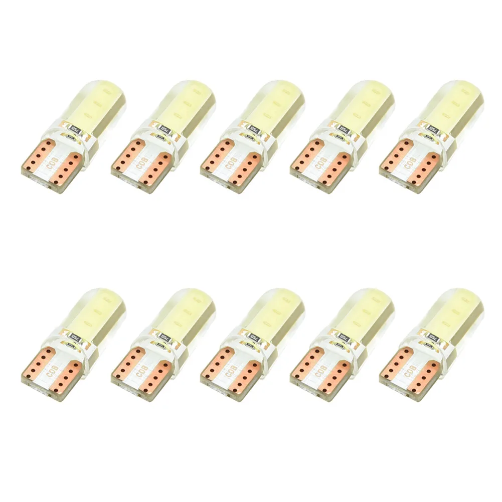 10Pcs 12V Car Headlight Bulbs White LED W5W COB Canbus Silicone Car License Plate Light Lamp Bulbs Auto Reverse Signal Lights
10Pcs 12V Car Headlight Bulbs White LED W5W COB Canbus Silicone Car License Plate Light Lamp Bulbs Auto Reverse Signal Lights