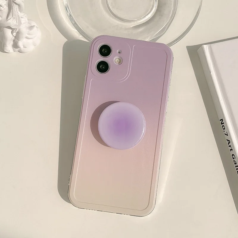 Luxury Purple Silicone Phone Case For iPhone 7 8 Plus 2020 SE X XR XS Max 11 11Pro Max 12 12Pro Max Pro Mini Case With Stand
Luxury Purple Silicone Phone Case For iPhone 7 8 Plus 2020 SE X XR XS Max 11 11Pro Max 12 12Pro Max Pro Mini Case With Stand