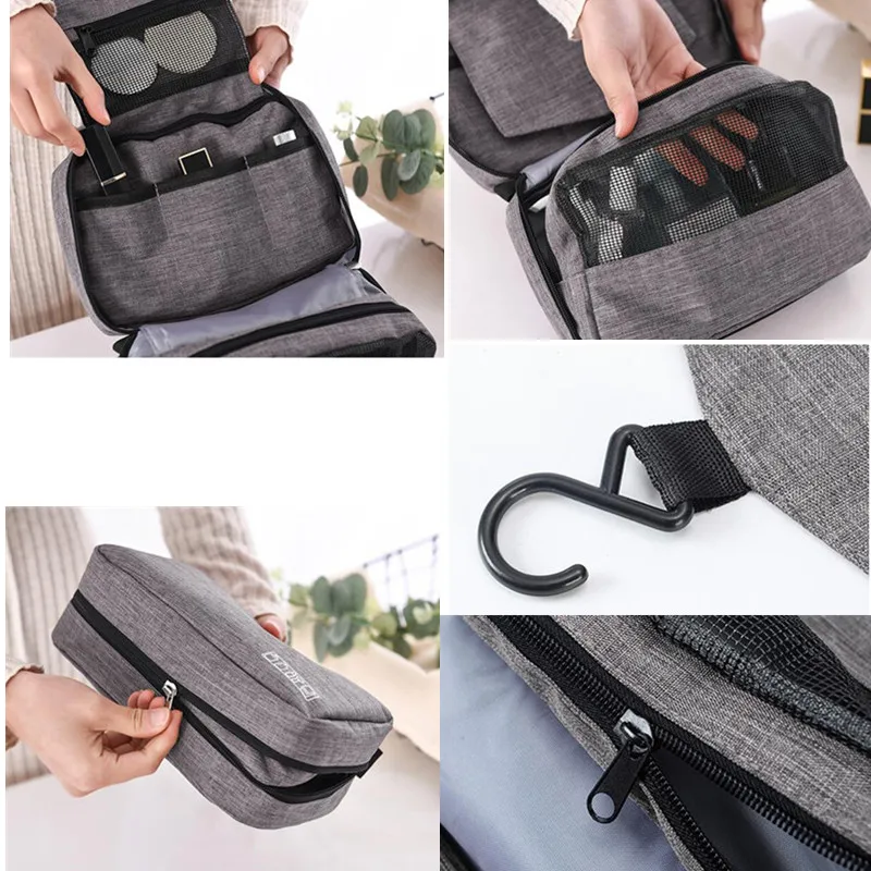 Multifunction Men Women Hanging Cosmetic Bag Folding Travel Organizer Toiletry Wash Make up Storage Pouch Beautician Makeup Bag
Multifunction Men Women Hanging Cosmetic Bag Folding Travel Organizer Toiletry Wash Make up Storage Pouch Beautician Makeup Bag