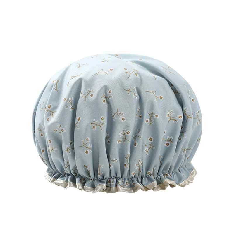 Women Hair Cap Hat Supplies Bathroom Double Layer Shower Waterproof Thick Cover Accessories
Women Hair Cap Hat Supplies Bathroom Double Layer Shower Waterproof Thick Cover Accessories