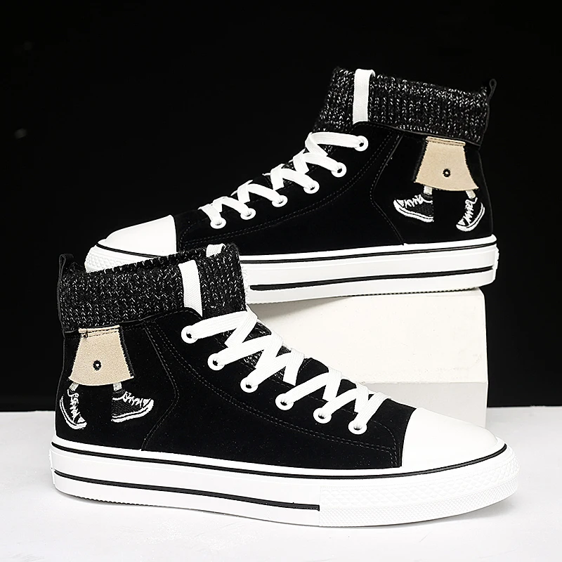 Men's Boots Zapatos Lona Hombre Fashion Men Casual Shoes Leather Casuales Para Leisure High Top Canvas Boty
Men's Boots Zapatos Lona Hombre Fashion Men Casual Shoes Leather Casuales Para Leisure High Top Canvas Boty