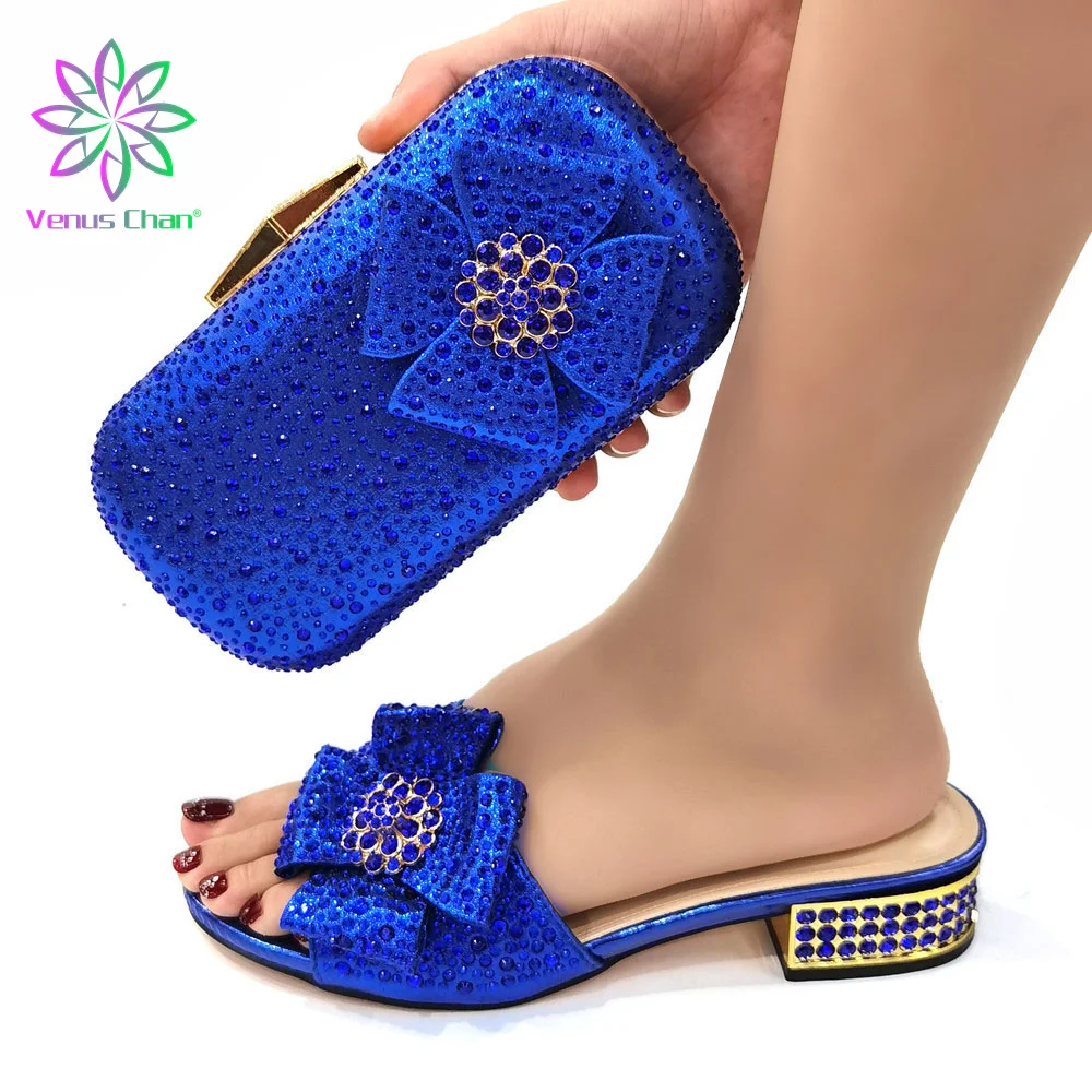 Blue Color Lady Shoes and Bag Set for Wedding Dress High Quality 2021 New Arrivals Shoes Matching Bag For Christamas Party
Blue Color Lady Shoes and Bag Set for Wedding Dress High Quality 2021 New Arrivals Shoes Matching Bag For Christamas Party