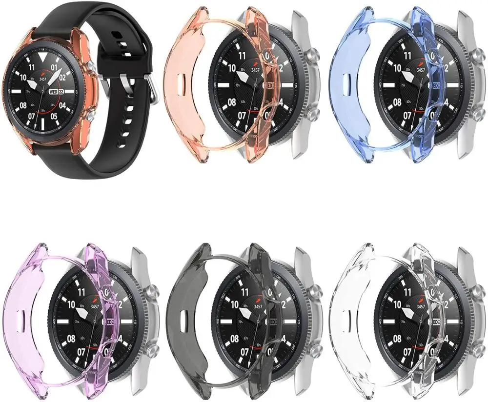 Case For Samsung Galaxy watch 3 45mm 41mm samrtwatch Soft Plated TPU bumper 41 45 mm smart watch Protector Cover Accessories
Case For Samsung Galaxy watch 3 45mm 41mm samrtwatch Soft Plated TPU bumper 41 45 mm smart watch Protector Cover Accessories