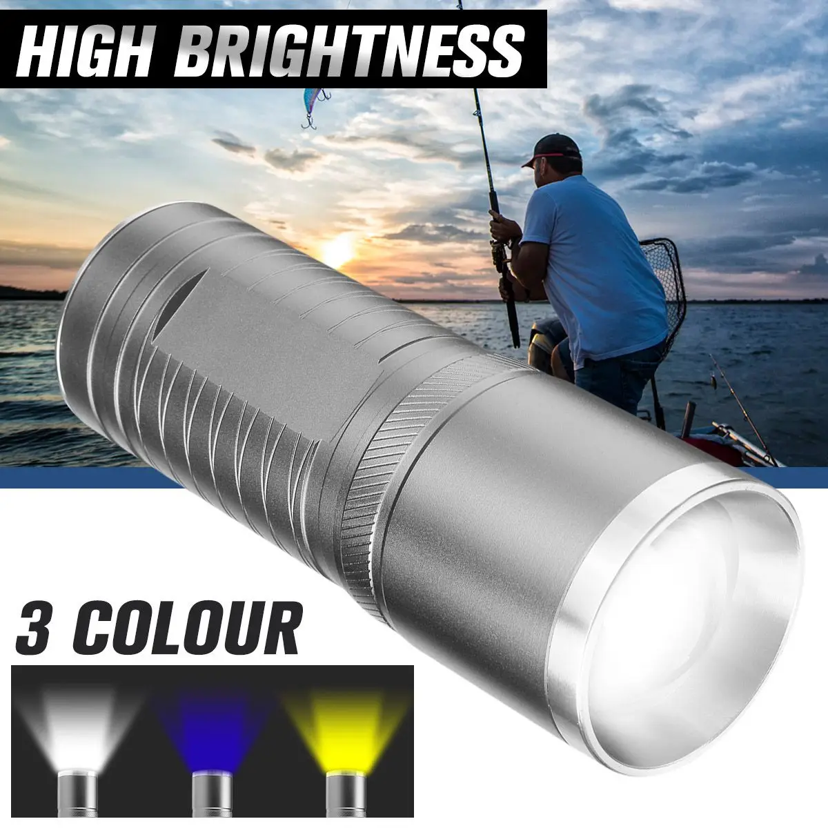 4 Light Sources Ultra Bright LED Flashlight Mini LED Lamp Beads Multi-Function USB Charging For Camping Tactical Fishing Outdoor
4 Light Sources Ultra Bright LED Flashlight Mini LED Lamp Beads Multi-Function USB Charging For Camping Tactical Fishing Outdoor