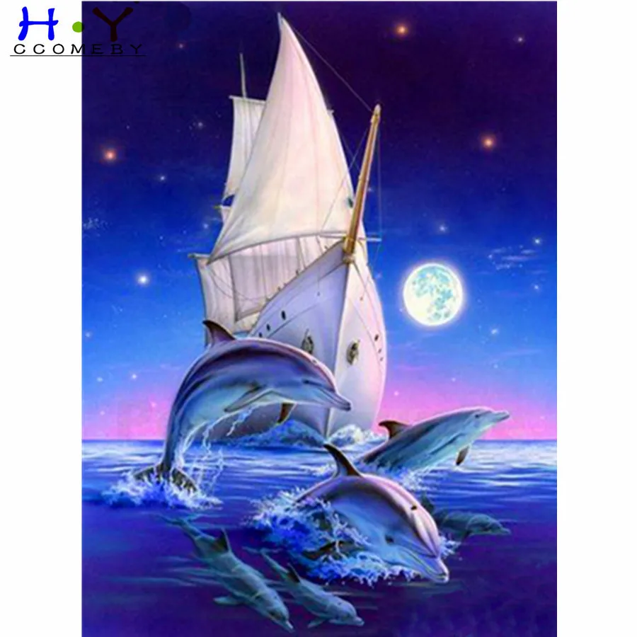 Full Square Drill 5D DIY Diamond Painting Dolphin Diamond Embroidery Cross Stitch Animals Rhinestone Mosaic Home Decor
Full Square Drill 5D DIY Diamond Painting Dolphin Diamond Embroidery Cross Stitch Animals Rhinestone Mosaic Home Decor