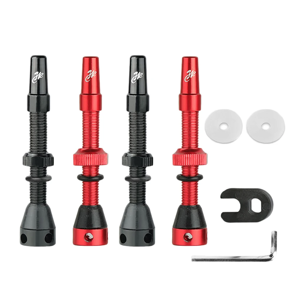 2PCS Bicycle Tubeless Carbon Rim Presta Valves 44/60mm F/V Nipple Brass Core CNC Machined Anodized for MTB Road Bike W/Tool
2PCS Bicycle Tubeless Carbon Rim Presta Valves 44/60mm F/V Nipple Brass Core CNC Machined Anodized for MTB Road Bike W/Tool
