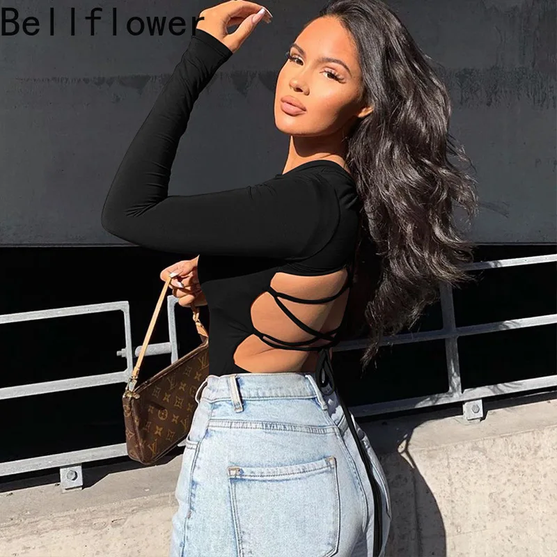 Sexy Backless Y2k Top Long Sleeve Autumn Tops for Women 2021 Aesthetic Clothes Hollow Out Short Tees Ladies Top Harajuku Clothes
Sexy Backless Y2k Top Long Sleeve Autumn Tops for Women 2021 Aesthetic Clothes Hollow Out Short Tees Ladies Top Harajuku Clothes