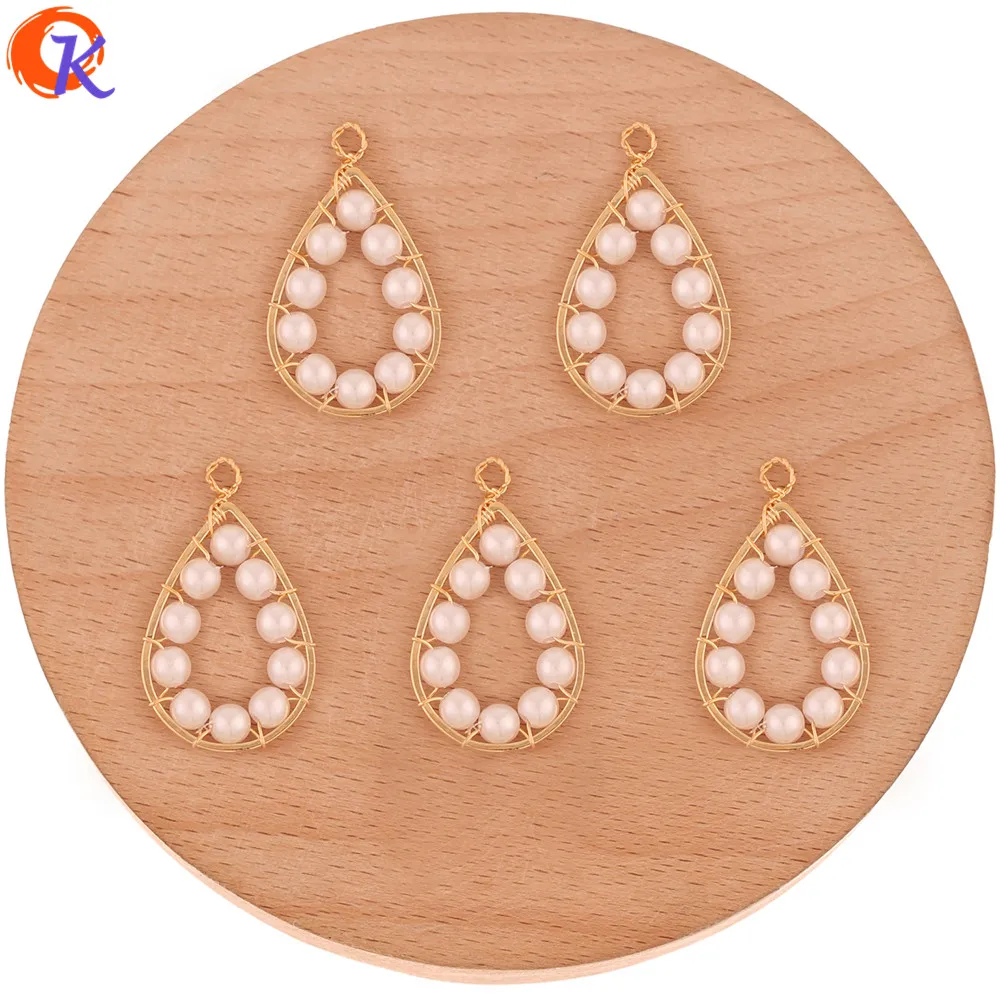 Cordial Design 30Pcs 18*30MM Jewelry Accessories/DIY Making/Imitation Pearl/Drop Shape/Genuine Gold Plating/Hand Made/Charms
Cordial Design 30Pcs 18*30MM Jewelry Accessories/DIY Making/Imitation Pearl/Drop Shape/Genuine Gold Plating/Hand Made/Charms