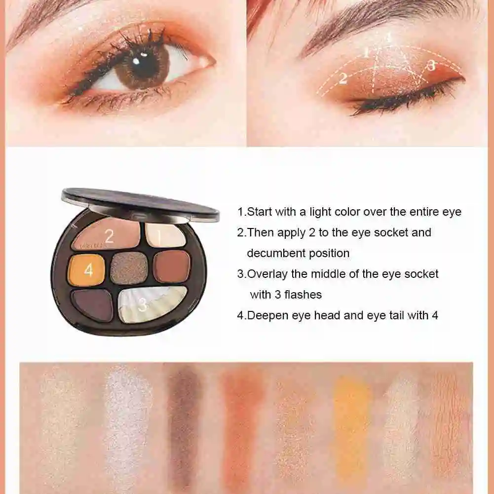 Shell Case 8 Color Eyeshadow Palette Glitter Shimmer Matte Pearlescent Pigment Eyeshadow Palette Metallic Diamond Makeup Palette
Shell Case 8 Color Eyeshadow Palette Glitter Shimmer Matte Pearlescent Pigment Eyeshadow Palette Metallic Diamond Makeup Palette