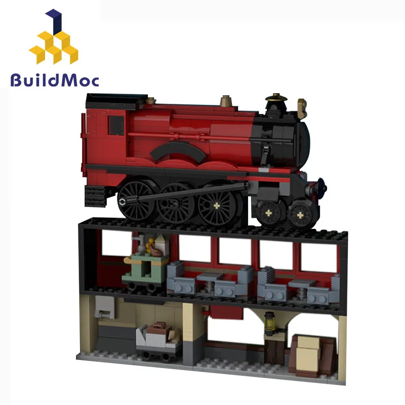 Buildmoc City Train Movie Steam Train In The Frame Creator Scenes Model Building Block Bricks Educational Moc Decor Toys For Kid 
Buildmoc City Train Movie Steam Train In The Frame Creator Scenes Model Building Block Bricks Educational Moc Decor Toys For Kid