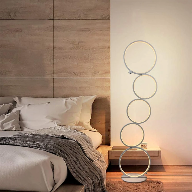 Nordic Ring Touch Switch LED Floor Lamp Modern Dimmable Home Decor Floor Light Living Room Bedroom Bedside Lamp Indoor Lighting
Nordic Ring Touch Switch LED Floor Lamp Modern Dimmable Home Decor Floor Light Living Room Bedroom Bedside Lamp Indoor Lighting