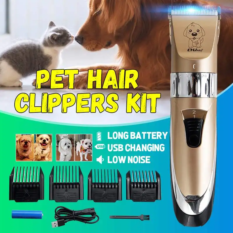 12mm Dog Clipper Low Noise Pet Shaver Rechargeable Dog Trimmer Cordless Pet Grooming Tool Cat Animal Hair Cutter Trimmer
12mm Dog Clipper Low Noise Pet Shaver Rechargeable Dog Trimmer Cordless Pet Grooming Tool Cat Animal Hair Cutter Trimmer