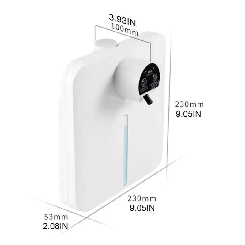 Wall-Mounted Automatic Induction Soap Dispenser Hand Sanitizer Box Sensor 1300ML Large Capacity 
Wall-Mounted Automatic Induction Soap Dispenser Hand Sanitizer Box Sensor 1300ML Large Capacity