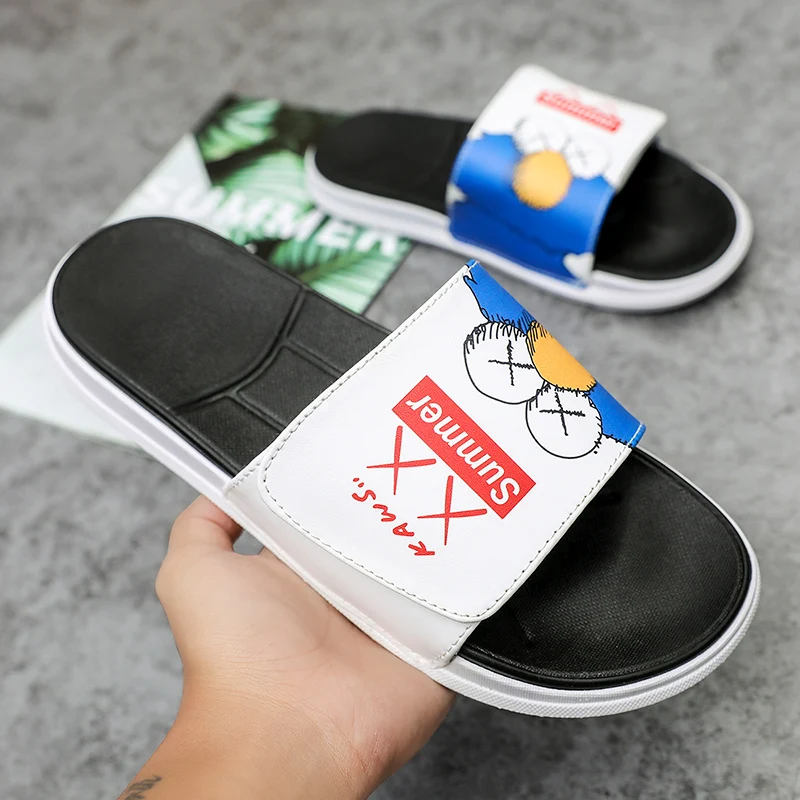 Home Slippers Summer Indoor Floor Non-slip Slippers Family Women and Men Bathroom Bath Sandal Slippers Unisex Graffiti Big Size
Home Slippers Summer Indoor Floor Non-slip Slippers Family Women and Men Bathroom Bath Sandal Slippers Unisex Graffiti Big Size