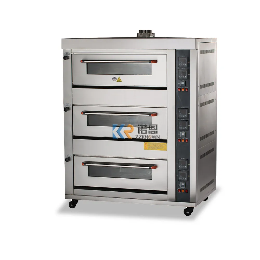 Energy Saving 3 Decks 6 Trays Biscuit Pizza Bread Bakery Oven Machine Pastry Cake Bakery Equipment
Energy Saving 3 Decks 6 Trays Biscuit Pizza Bread Bakery Oven Machine Pastry Cake Bakery Equipment