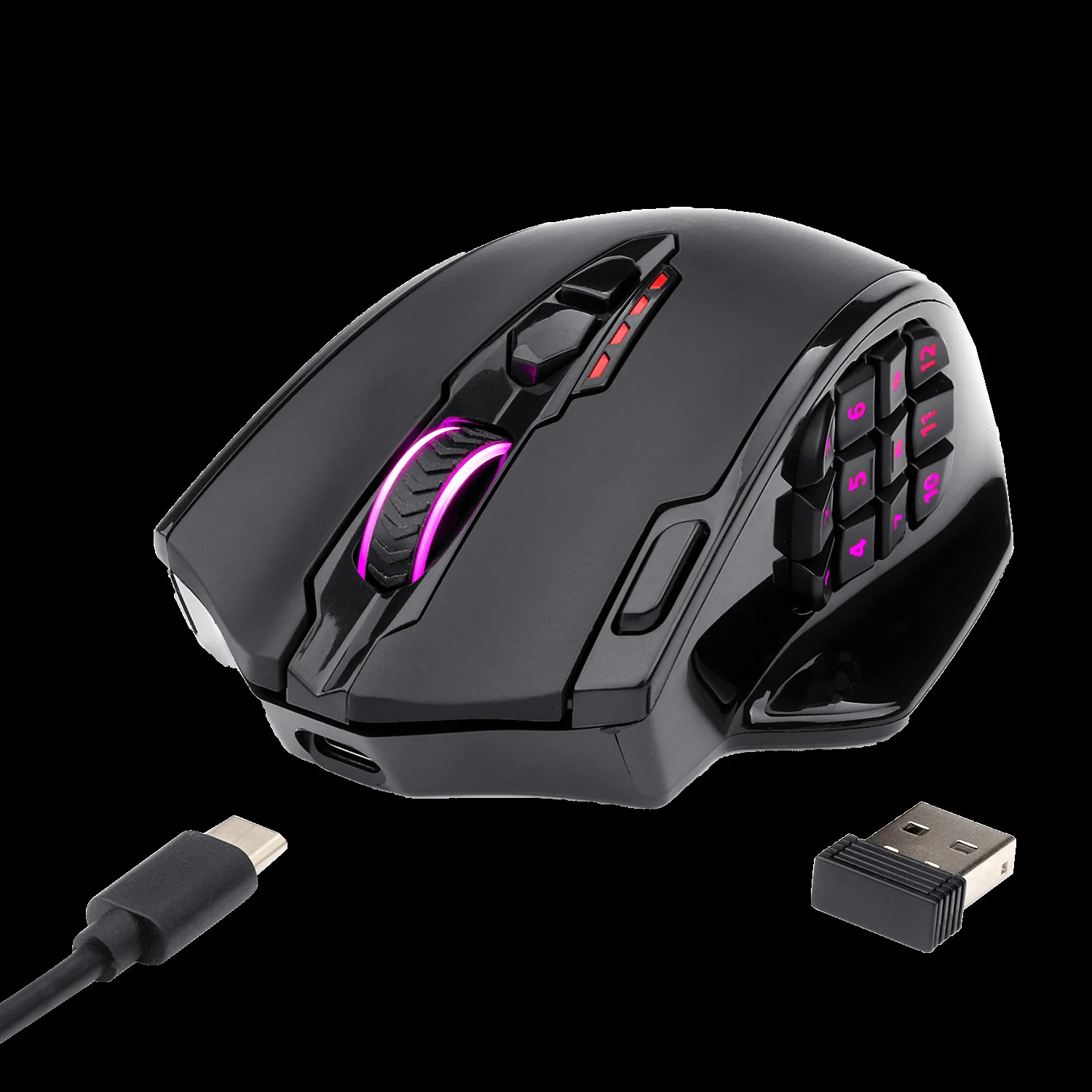 2.4G Wireless Gaming Mouse 16000 DPI RGB Gaming Mouse With 16 Programmable Buttons MMO Fps For Gamer Laptop
2.4G Wireless Gaming Mouse 16000 DPI RGB Gaming Mouse With 16 Programmable Buttons MMO Fps For Gamer Laptop