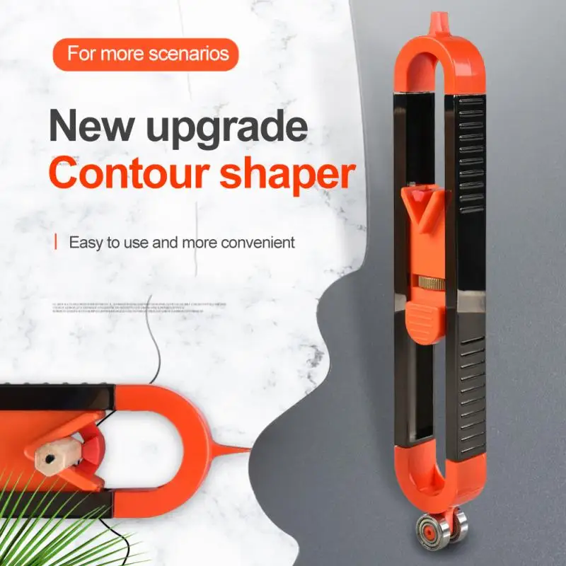 Profile Scribing Ruler With Pencil Precise Contour Gauge With Lock Irregular Radian Ruler Woodworking Measurement Gauge Tools
Profile Scribing Ruler With Pencil Precise Contour Gauge With Lock Irregular Radian Ruler Woodworking Measurement Gauge Tools
