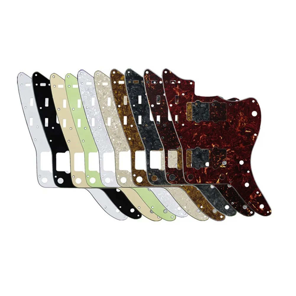 1pc 4 Ply Electric Guitar Pickguard Scratch Plate For Jazzmaster Guitar 11 Colours Guitar Accessories High Quality
1pc 4 Ply Electric Guitar Pickguard Scratch Plate For Jazzmaster Guitar 11 Colours Guitar Accessories High Quality