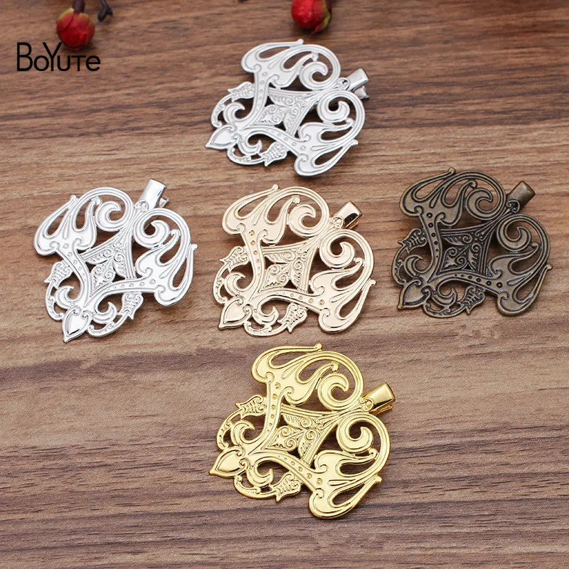 BoYuTe (20 Pieces/Lot) 45*50MM Filigree Flower Hair Clips Factory Supply Vintage Style Hair Jewelry Accessories
BoYuTe (20 Pieces/Lot) 45*50MM Filigree Flower Hair Clips Factory Supply Vintage Style Hair Jewelry Accessories