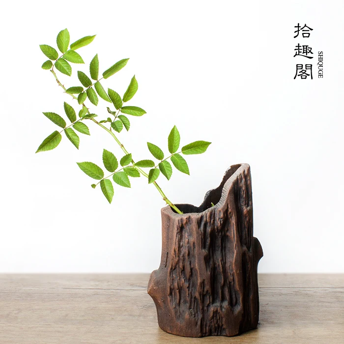 ★tea table decoration hydroponic imitation wood grain flower art pottery restoring ancient ways furnishing articles
★tea table decoration hydroponic imitation wood grain flower art pottery restoring ancient ways furnishing articles