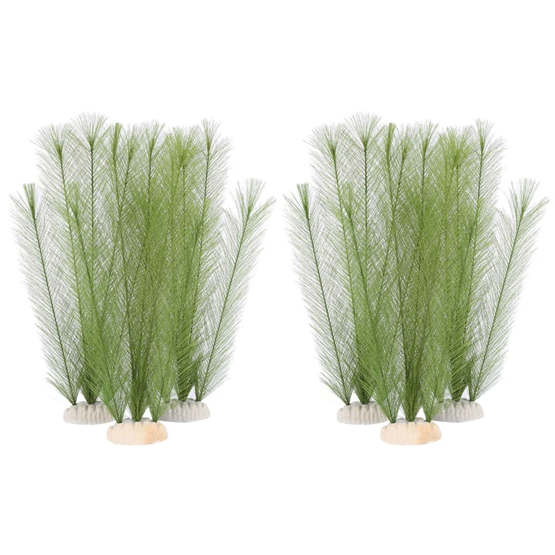 6X Aquarium Decorations Fish Tank Artificial Green Water Plants Made Of Silk Fabrics Plastic, Non-Toxic And Safe
6X Aquarium Decorations Fish Tank Artificial Green Water Plants Made Of Silk Fabrics Plastic, Non-Toxic And Safe