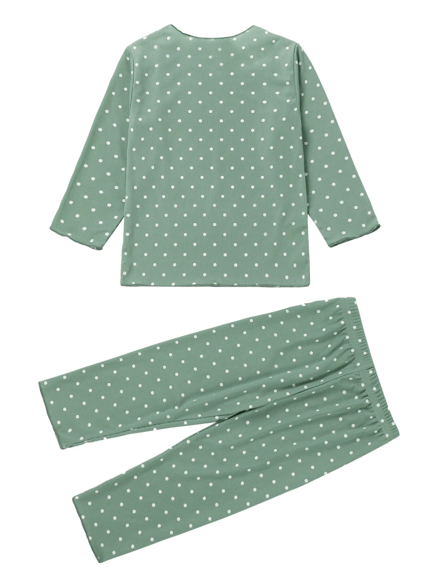 Toddler Baby Girls Polka Dots Print Casual Clothes Set Long Sleeve Round Neckline Top with Elastic Waistband Pants
Toddler Baby Girls Polka Dots Print Casual Clothes Set Long Sleeve Round Neckline Top with Elastic Waistband Pants
