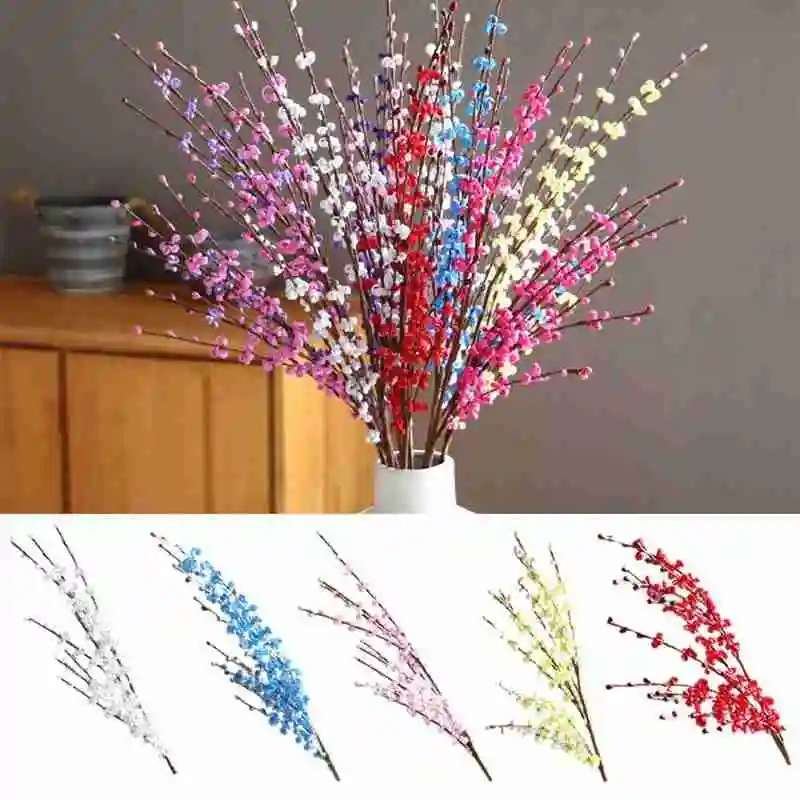 Artificial Flower Houseplant Winter Jasmine Home Decoration Artificial Flower Plant Garden D5A8
Artificial Flower Houseplant Winter Jasmine Home Decoration Artificial Flower Plant Garden D5A8