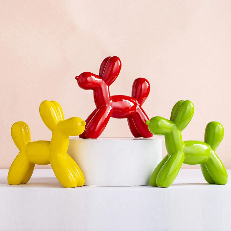 Gloss Shine Effect Balloon Dog Crafts Resin Sculpture Home Decor Nordic Home Decoration Accessories Creative Gift Animal 22x21cm
Gloss Shine Effect Balloon Dog Crafts Resin Sculpture Home Decor Nordic Home Decoration Accessories Creative Gift Animal 22x21cm
