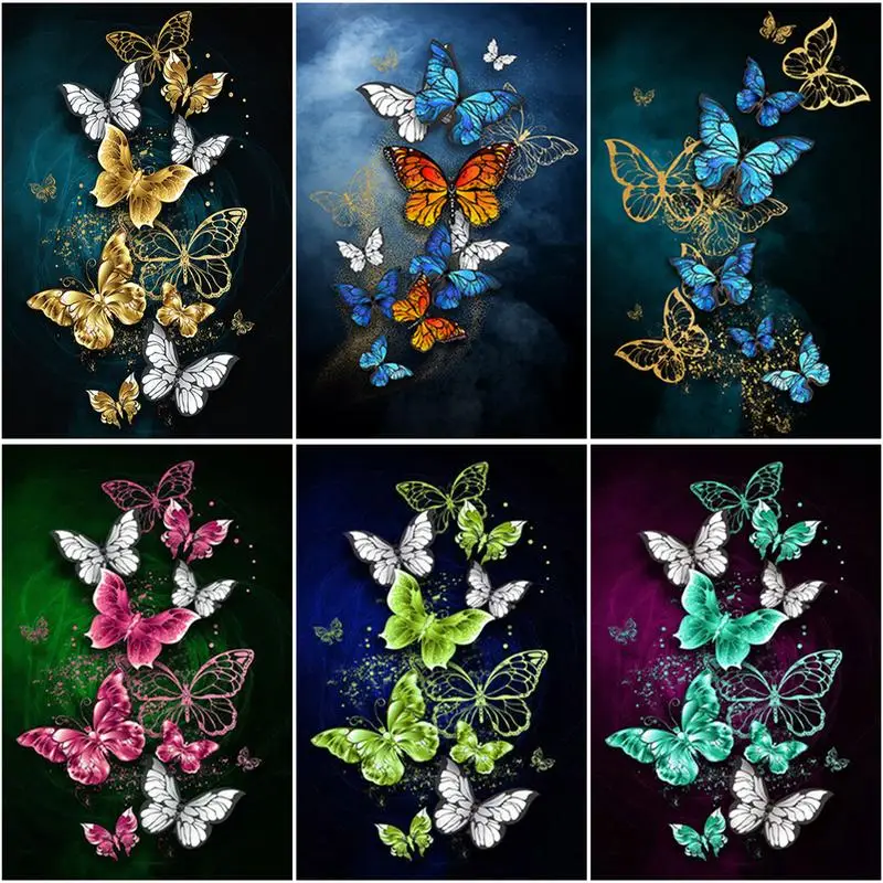 RUOPOTY Acrylic DIY Painting By Numbers With Frame Butterfly Animals Drawing Coloring By Numbers Modern Wall Painting Artcraft
RUOPOTY Acrylic DIY Painting By Numbers With Frame Butterfly Animals Drawing Coloring By Numbers Modern Wall Painting Artcraft