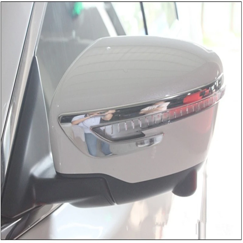 WELKINRY car auto cover for Nissan X-TRAIL T32 2013-2017 stainless steel side wing fender rearview mirror antiscuff rib trim
WELKINRY car auto cover for Nissan X-TRAIL T32 2013-2017 stainless steel side wing fender rearview mirror antiscuff rib trim