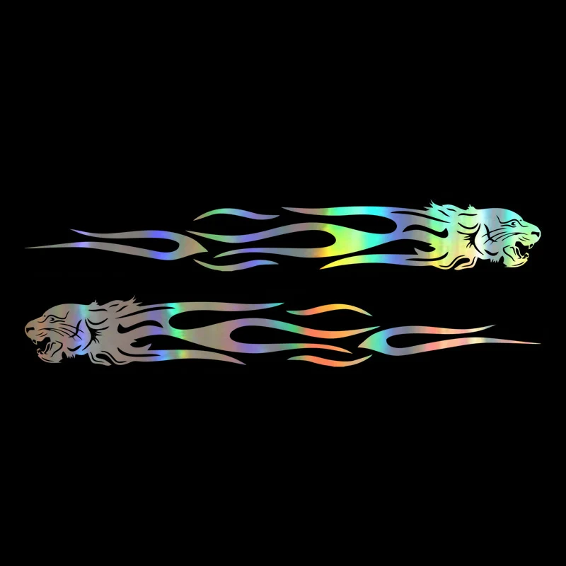 Three Ratels FTZ-229 2Pcs Tiger Flame Totem Car Decals Reflective Motorcycles Sticker Decoration Creative Fashion Styling
Three Ratels FTZ-229 2Pcs Tiger Flame Totem Car Decals Reflective Motorcycles Sticker Decoration Creative Fashion Styling