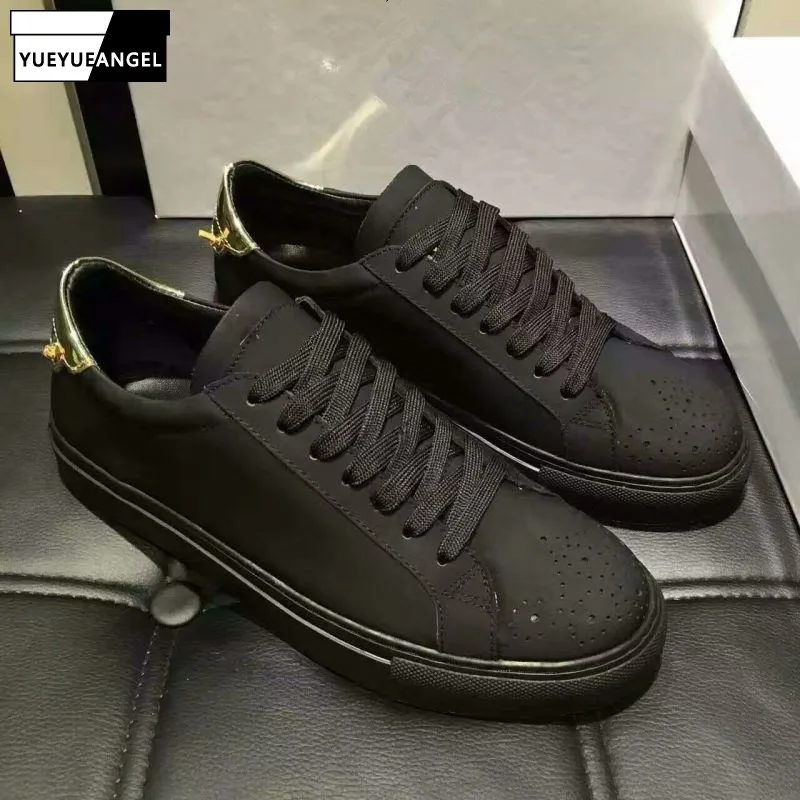 Round Toe Lace Up Golden Tail Fashion Men Casual Shoes Sneakers British Breathable Genuine Leather Thick Bottom Male Black Shoes
Round Toe Lace Up Golden Tail Fashion Men Casual Shoes Sneakers British Breathable Genuine Leather Thick Bottom Male Black Shoes