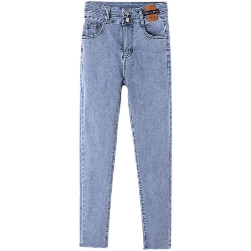 High waist jeans women's 2021 spring elastic all-match slim pencil trousers high-rise tight-fitting trousers women trousers
High waist jeans women's 2021 spring elastic all-match slim pencil trousers high-rise tight-fitting trousers women trousers