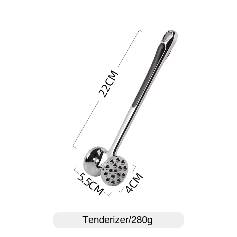 One of the kitchen supplies, the shell nut, double-headed meat hammer, meat tenderizer, practical gadgets, garlic hammer maker
One of the kitchen supplies, the shell nut, double-headed meat hammer, meat tenderizer, practical gadgets, garlic hammer maker