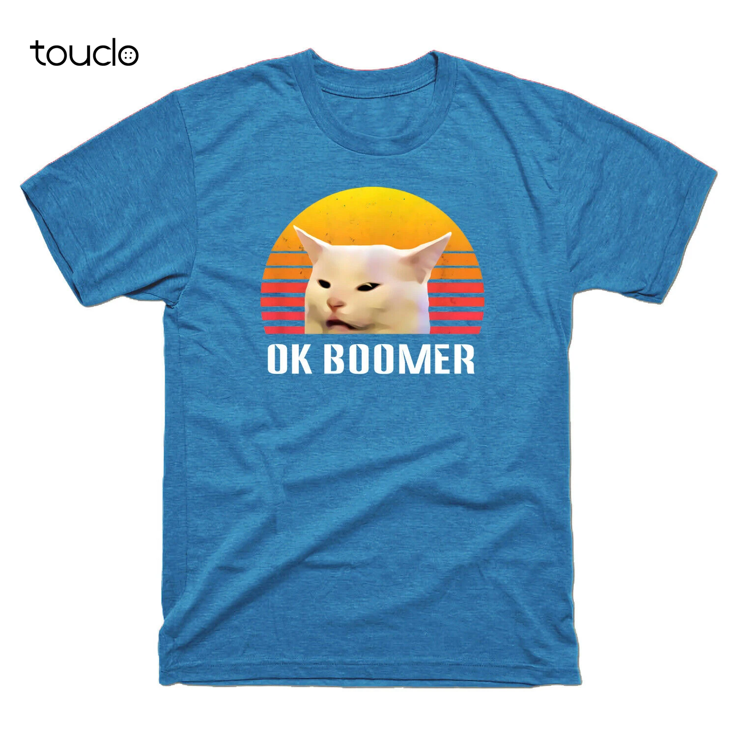 Funny Cat Ok Boomer Woman Yelling At Table Dinner Men's Cotton Short Sleeve Tee t shirts
Funny Cat Ok Boomer Woman Yelling At Table Dinner Men's Cotton Short Sleeve Tee t shirts