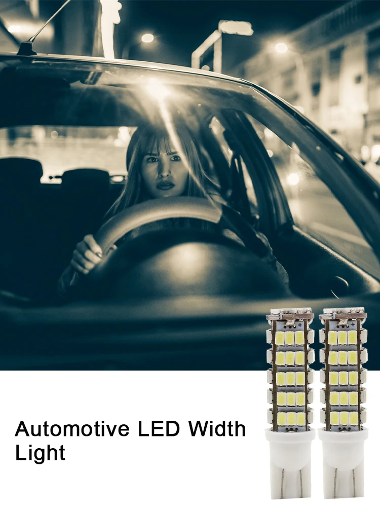 2Pcs DC 12V T10 W5W 68 LED 194 501 1206 SMD Car Styling Interior Lights Clearance Lamp Marker Lamps Auto Bulbs Parts New 2021
2Pcs DC 12V T10 W5W 68 LED 194 501 1206 SMD Car Styling Interior Lights Clearance Lamp Marker Lamps Auto Bulbs Parts New 2021