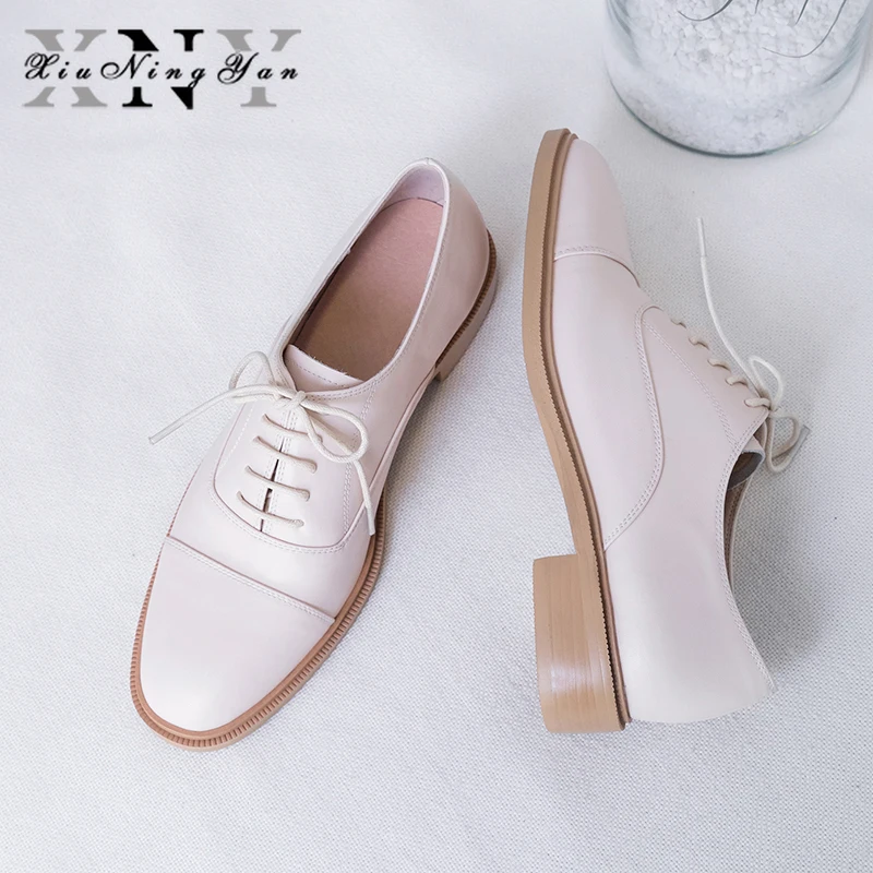 XiuNingYan/женские туфли-оксфорды на плоской подошве; Женские кроссовки из натуральной кожи; Женские броги; Винтажная повседневная обувь для жен... 
XiuNingYan/женские туфли-оксфорды на плоской подошве; Женские кроссовки из натуральной кожи; Женские броги; Винтажная повседневная обувь для жен...