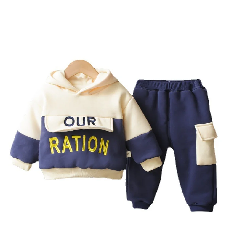 New Winter Baby Boys Girls Fashion Clothes Children Thicken Warm Hoodies Pants 2Pcs/Sets Toddler Casual Costume Kids Tracksuits
New Winter Baby Boys Girls Fashion Clothes Children Thicken Warm Hoodies Pants 2Pcs/Sets Toddler Casual Costume Kids Tracksuits