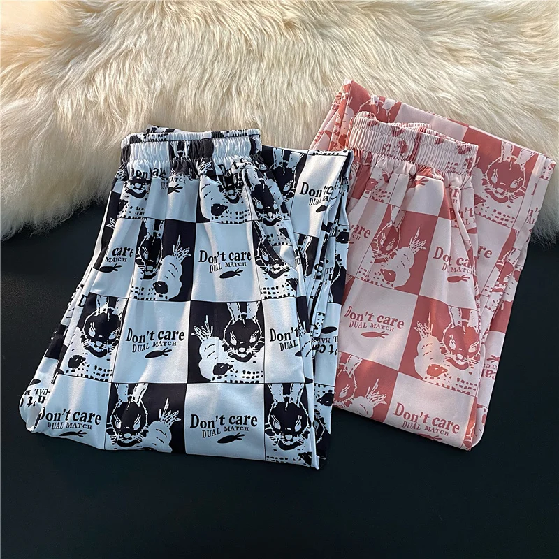 Super Popular Cartoon Printed Wide-leg Pants Women's High Waist Internet Hot Fashion Brand Cool Girl Handsome Loose Straight
Super Popular Cartoon Printed Wide-leg Pants Women's High Waist Internet Hot Fashion Brand Cool Girl Handsome Loose Straight