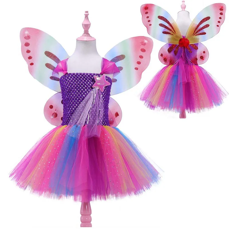 Butterfly Dress Girls Halloween Holidays Costumes Kids Carnival Tutu princess dress for Children Cosplay Party
Butterfly Dress Girls Halloween Holidays Costumes Kids Carnival Tutu princess dress for Children Cosplay Party