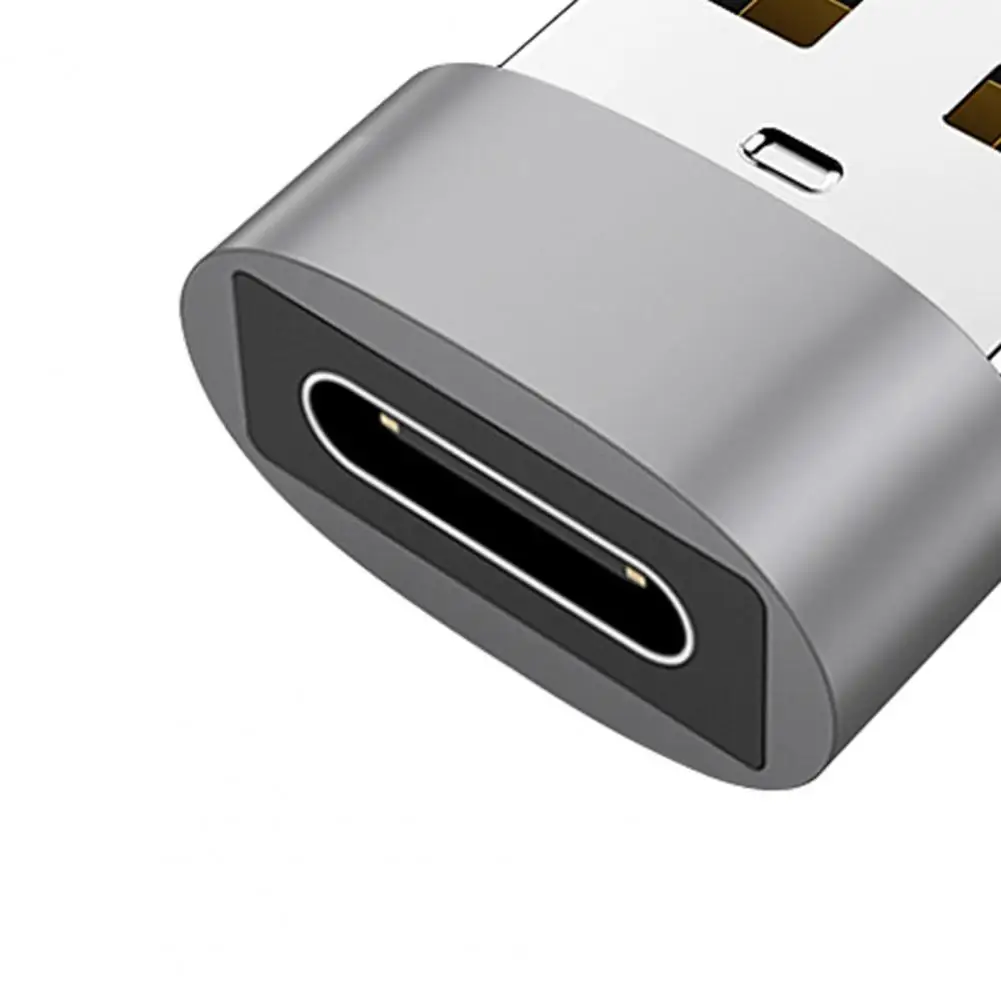 Charger Adapter Charging Data High Quality Transmission Aluminum Alloy Type-c Female to USB 2.0 Converter for Mobile Phone
Charger Adapter Charging Data High Quality Transmission Aluminum Alloy Type-c Female to USB 2.0 Converter for Mobile Phone