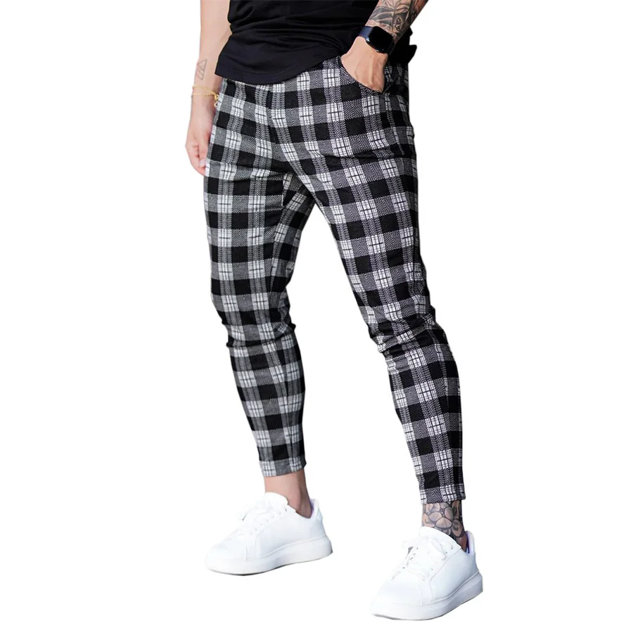 Pants Men Joggers Sweatpants 2021 Autumn Streetwear Trousers Plaid Casual Sports Mens Pants
Pants Men Joggers Sweatpants 2021 Autumn Streetwear Trousers Plaid Casual Sports Mens Pants