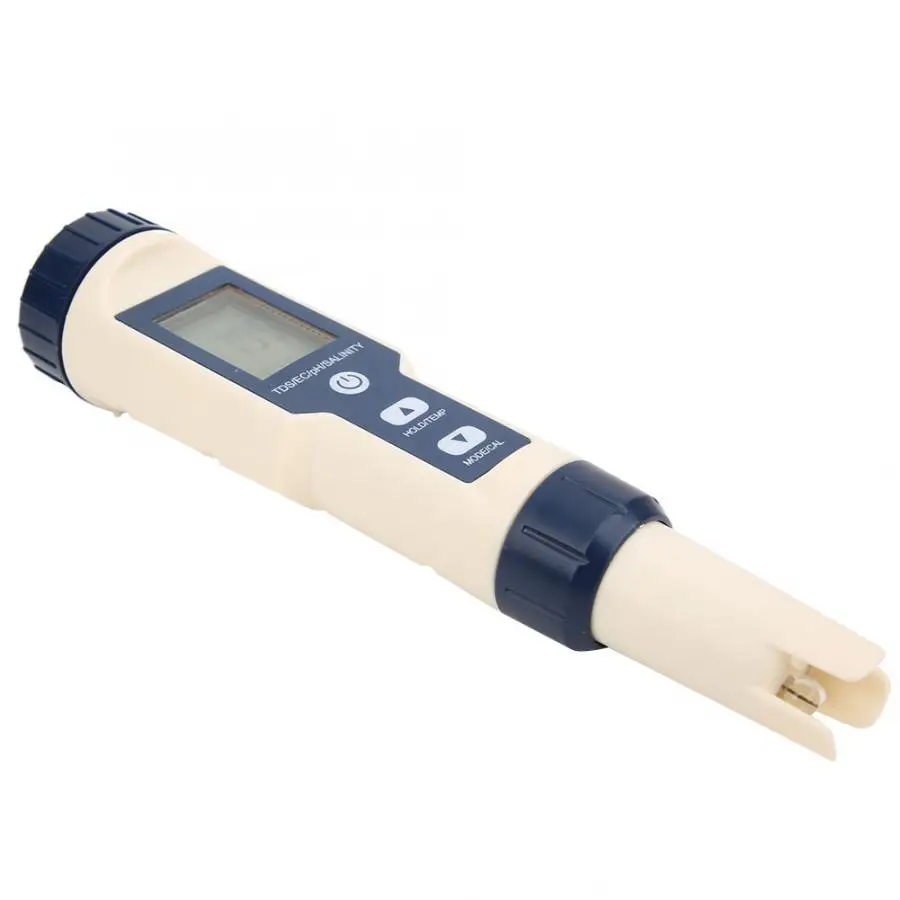 EZ-9909 5 in 1 Function Water Quality Testing Meter PH Salinity TDS EC Tester with Backlight forAquaculture Drinking Water
EZ-9909 5 in 1 Function Water Quality Testing Meter PH Salinity TDS EC Tester with Backlight forAquaculture Drinking Water