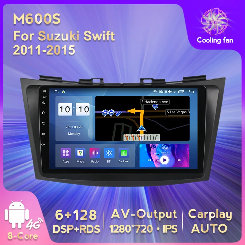 Автомобильный радиоприемник на Android 11 6 + 128G для Suzuki Swift 2011-2015, стереоприемник, мультимедийный GPS-навигатор Carplay + Автомобильный Wi-Fi 4G LTE BT
Автомобильный радиоприемник на Android 11 6 + 128G для Suzuki Swift 2011-2015, стереоприемник, мультимедийный GPS-навигатор Carplay + Автомобильный Wi-Fi 4G LTE BT