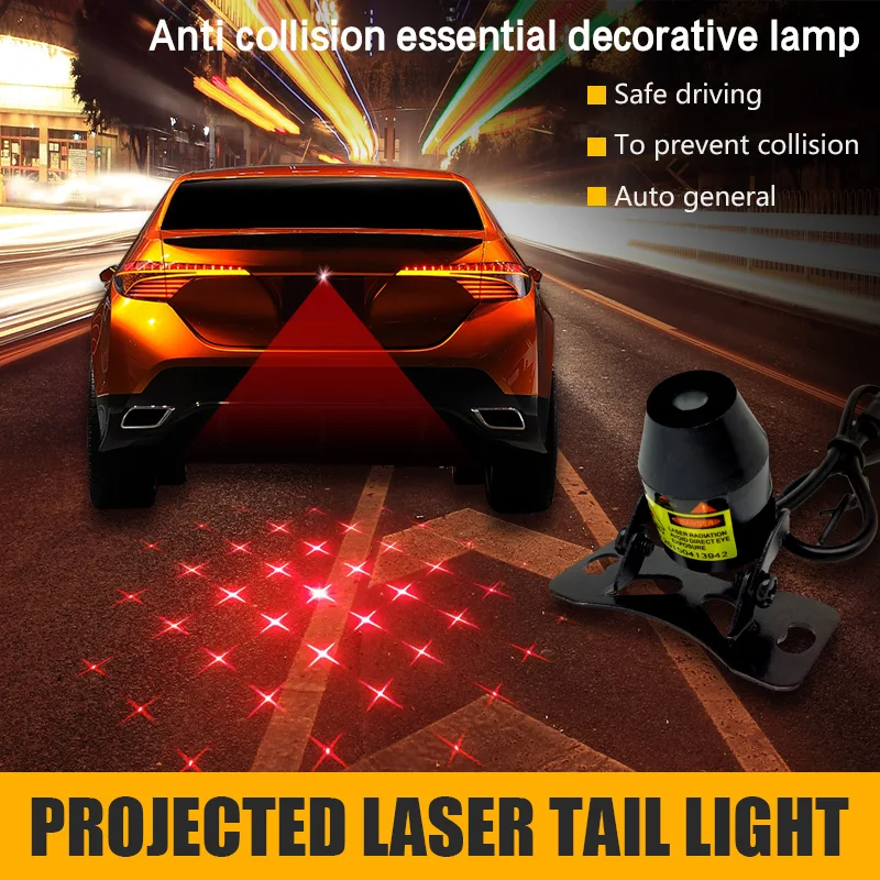 Universal Car projection lamp brake light Car modification Parts accessories Laser fog lamps car LED taillight
Universal Car projection lamp brake light Car modification Parts accessories Laser fog lamps car LED taillight