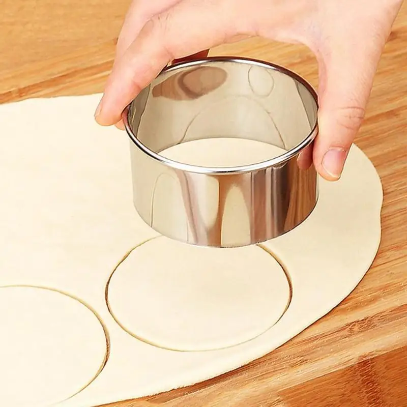 3pcs /Set Stainless Steel Round Dumplings Molds Cutter Maker Cookie Cake Pastry Wrapper Dough Cutting Tool Kitchen Gadget
3pcs /Set Stainless Steel Round Dumplings Molds Cutter Maker Cookie Cake Pastry Wrapper Dough Cutting Tool Kitchen Gadget