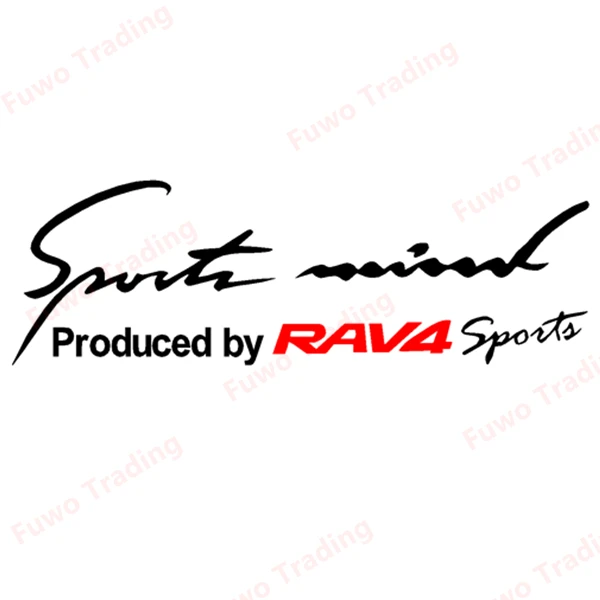 Fuwo Trading Personality RAV4 Sports Mind Car Stickers Creative Decoration Decals for Head Auto Tuning Styling Vinyls
Fuwo Trading Personality RAV4 Sports Mind Car Stickers Creative Decoration Decals for Head Auto Tuning Styling Vinyls